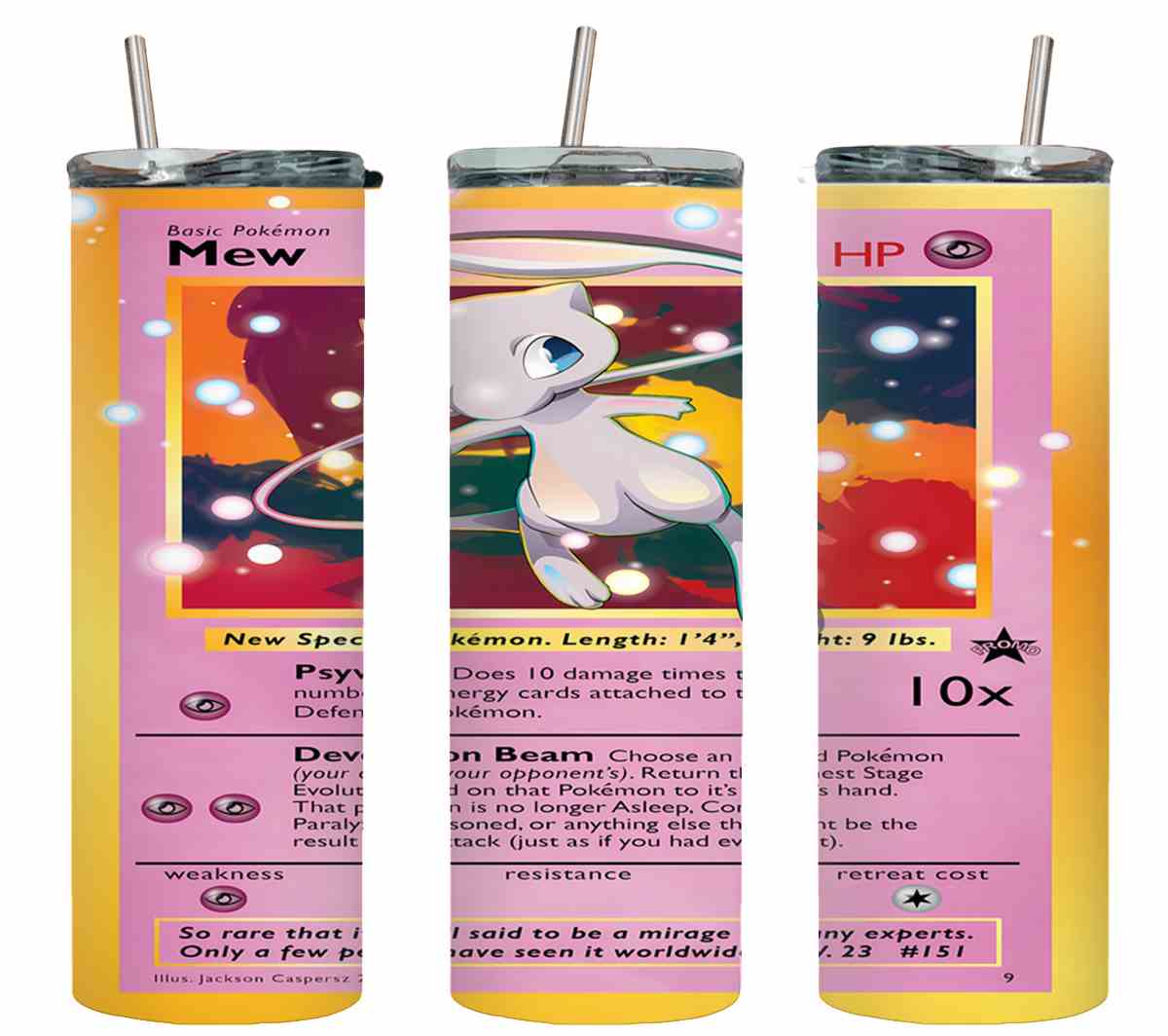 Pokemon Mew Card-8043